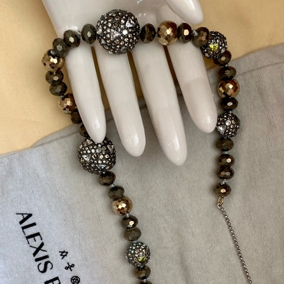 NWOT ALEXIS BITTAR Crystal Gemstone Necklace - Picture 12 of 12